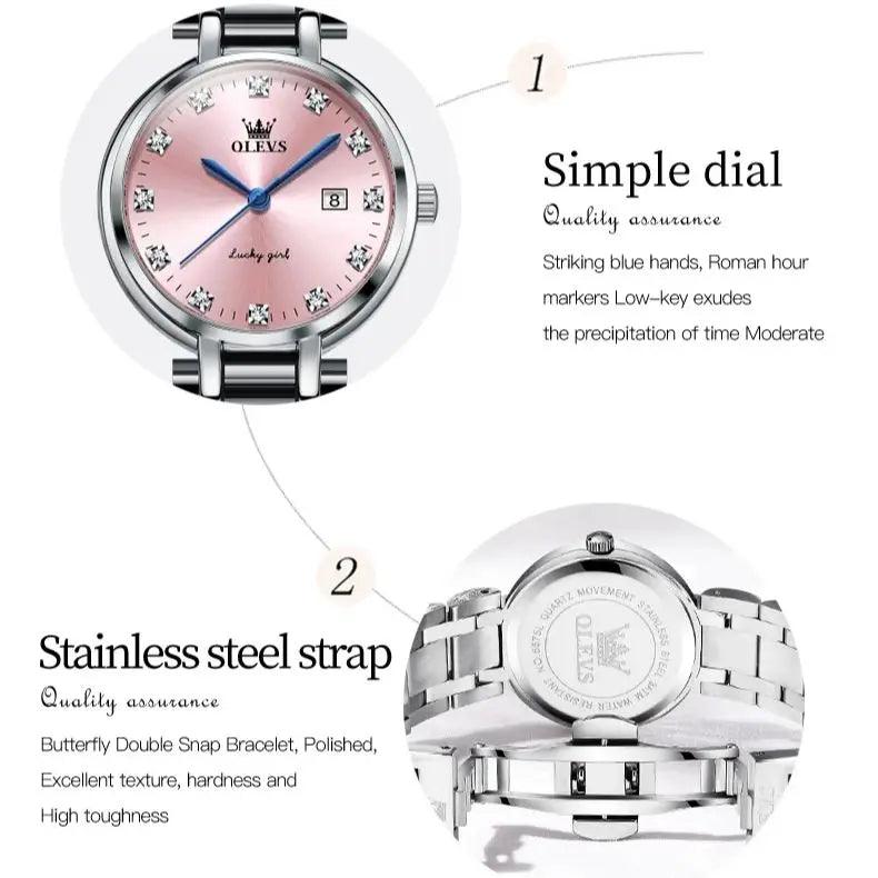 Adenbora Montre Élégante pour Femmes - Fusion de Style et de Fonctionnalité - Adenbora