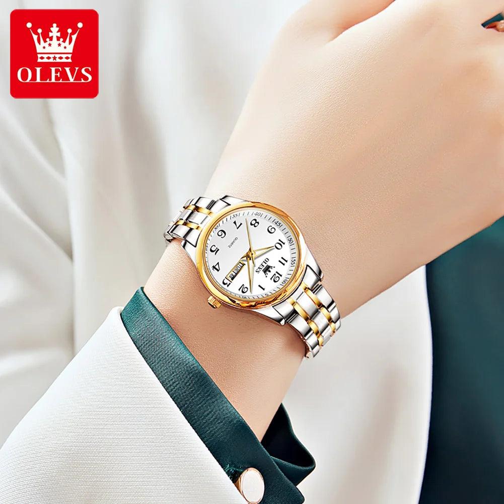 Adenbora Montre Élégante Quartz - Fusion de Style Moderne et Fonctionnalités Avancées - Adenbora