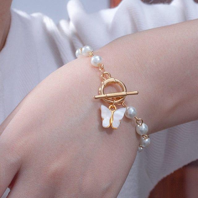 Bracelets Curb Cuban Chain de Hosewye - Un Ensemble Boho Épais et Charmant pour Femmes, Idéal comme Cadeau de Bijoux Tendance - Adenbora