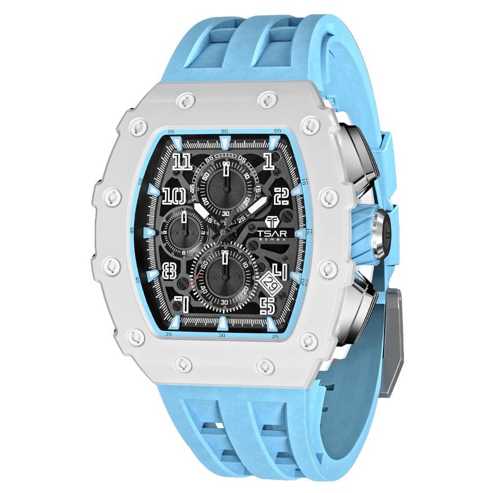 Montre de Luxe Adenbora: Élégance Intemporelle avec Quartz & Bracelet en Silicone - Adenbora