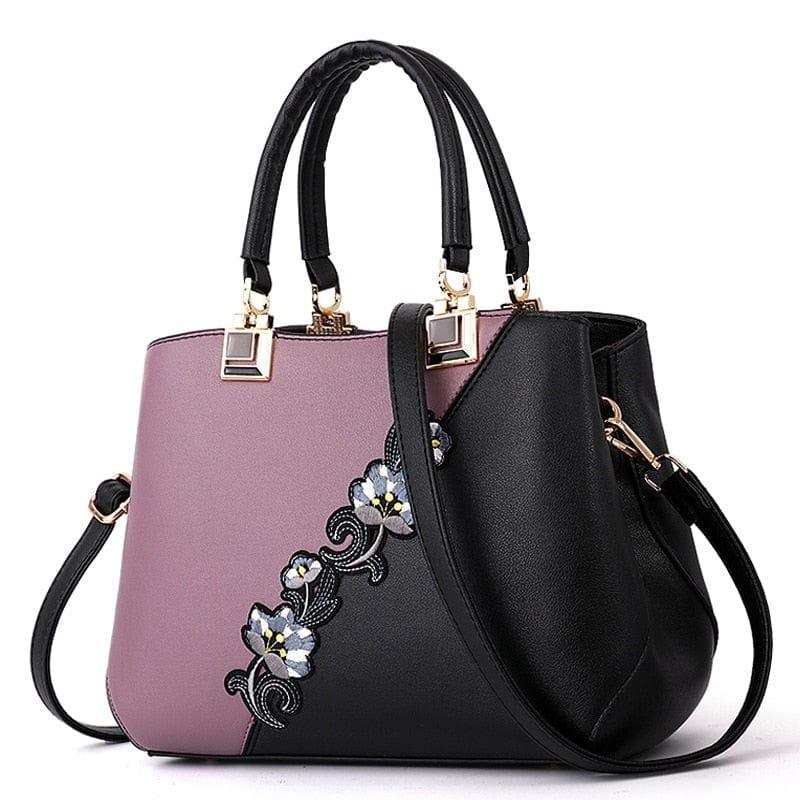 Sac à mains avec motif florale pour femme élégant - Adenbora