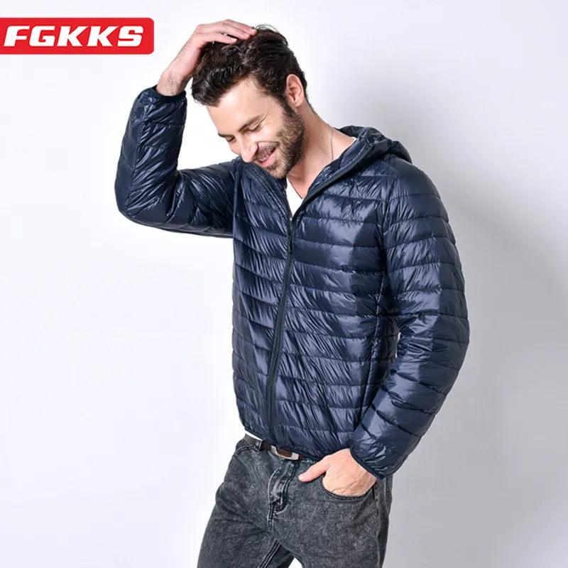 Veste d'Hiver pour Hommes - Élégance et Chaleur Exceptionnelles, Style Casual Incontournable! - Adenbora