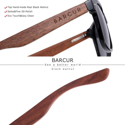 Adenbora BC8700 : Lunettes de Soleil Homme Rectangle Polarizées, Style Élégant UV400, Certifiées CE