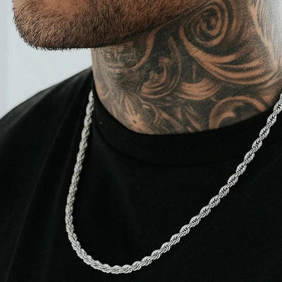 Adenbora : Collier Tendance en Acier Inoxydable pour Hommes et Femmes, Style Unique et Élégant, Idéal pour Toutes les Occasions.