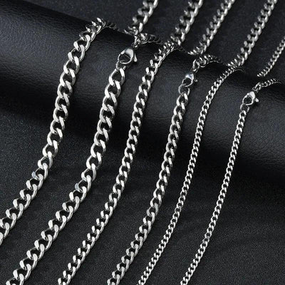 Adenbora - Collier Vintage en Acier Inoxydable pour Hommes, Élégance Raffinée et Style Unique, Parfait pour Toute Occasion.