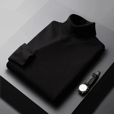 Adenbora - Elegance and Warmth: Polyester and Wool Coat for Men, Casual Style, Ideal for Autumn and Winter. 