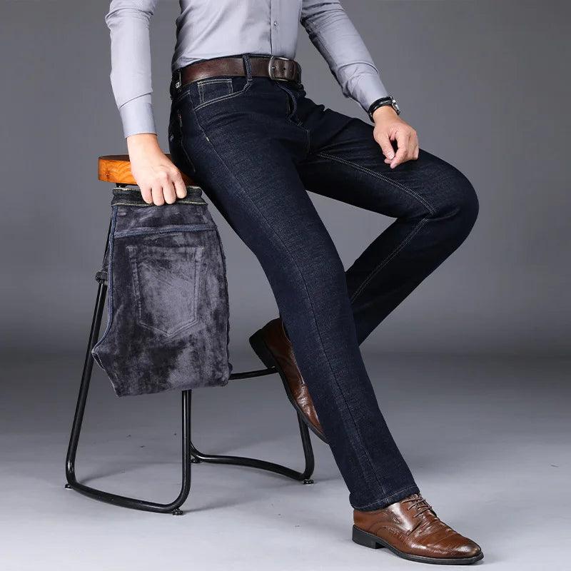 Adenbora: Jean Homme Smart Casual Hiver - Confortable, Stylé, et Moderne - Adenbora