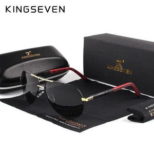 Adenbora - K725 Men's Sunglasses: Pilot Style, UV400 Protection, HD Polarization, CE Certified. 