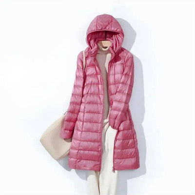 Adenbora - Chic Winter Coat with White Duck Down (80%) 