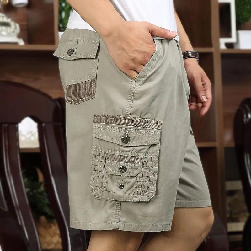 Adenbora Men's Cargo Shorts - Un style estival tendance pour une allure décontractée et élégante. - Adenbora