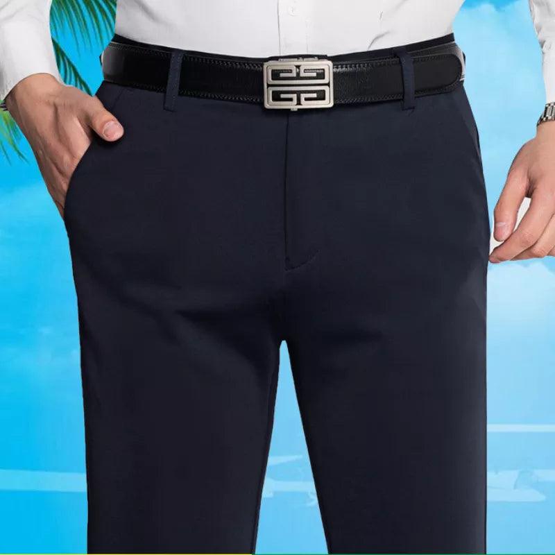 Adenbora Pantalon Business Casual Homme - Élégance Polyvalente Toute Saison - Adenbora