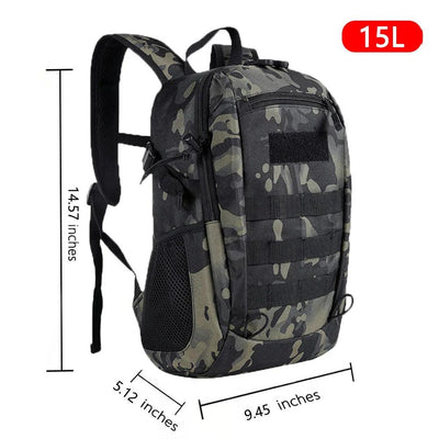Adenbora - Sac à dos tactique militaire 15-20L : Style décontracté, robustesse et fonctionnalité.
