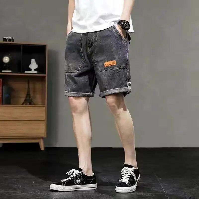 Adenbora Summer Style: Shorts Décontractés en Coton et Polyester pour Hommes - Adenbora