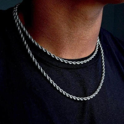Collier en Acier Inoxydable Adenbora : Style TRENDY, Parfait pour Toutes les Occasions!