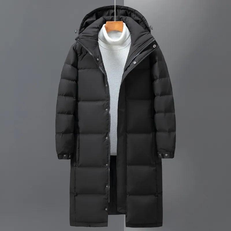 Manteau d'Hiver Chaud Homme - Style Décontracté, Remplissage en Duvet de Canard Blanc, Origine Chine, Marque NoEnName_Null - Adenbora