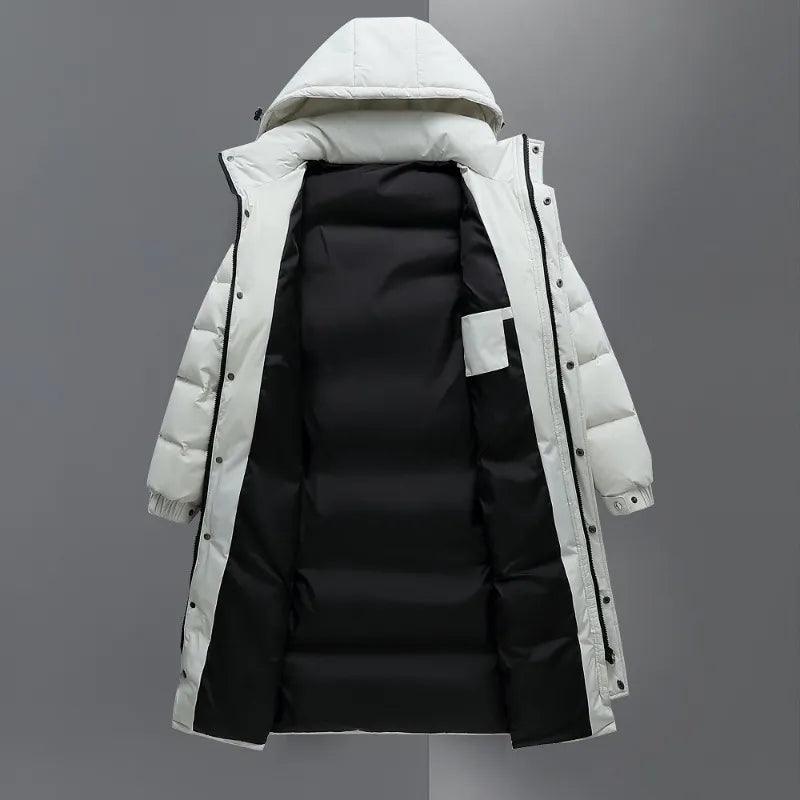 Manteau d'Hiver Chaud Homme - Style Décontracté, Remplissage en Duvet de Canard Blanc, Origine Chine, Marque NoEnName_Null - Adenbora