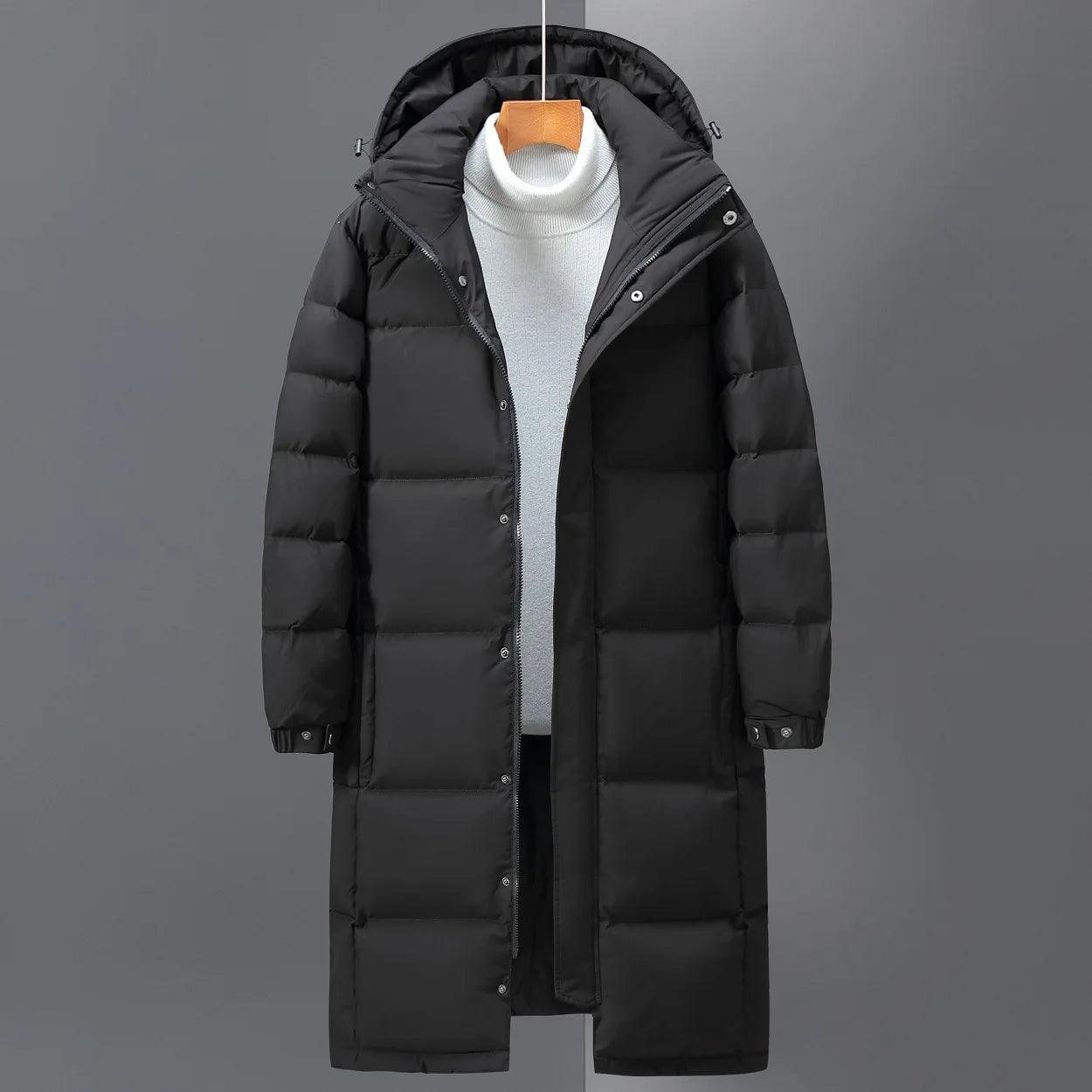 Manteau d'Hiver Chaud Homme - Style Décontracté, Remplissage en Duvet de Canard Blanc, Origine Chine, Marque NoEnName_Null - Adenbora