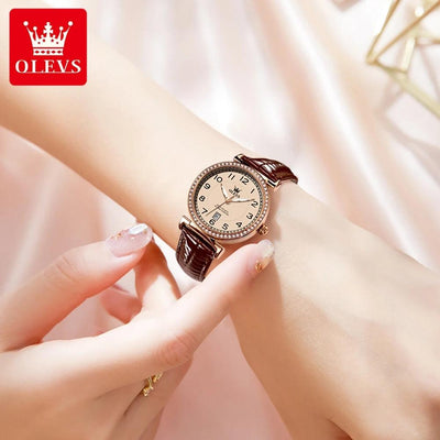 Montre Adenbora élégante en acier inoxydable - Fusion de style Fashion & Casual, résistance à l'eau 3Bar