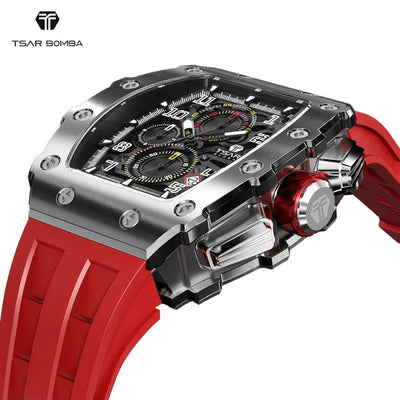 Montre de Luxe Adenbora: Élégance Intemporelle avec Quartz & Bracelet en Silicone