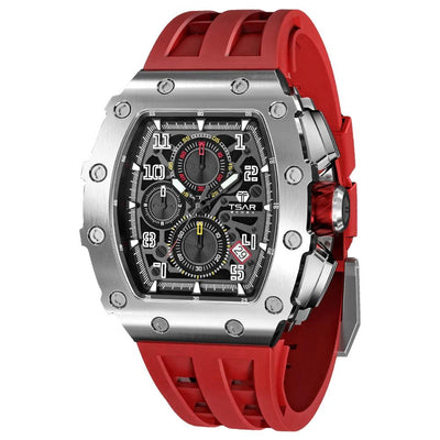 Montre de Luxe Adenbora: Élégance Intemporelle avec Quartz & Bracelet en Silicone