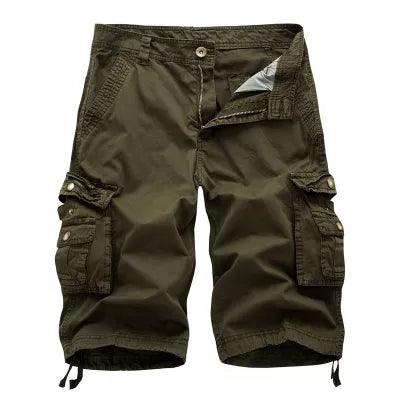 Shorts Cargo Adenbora pour Hommes : Confort Décontracté et Style Tactique, Parfaits pour l'Extérieur et les Activités Casual. - Adenbora