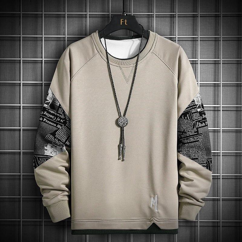 Sweat overzises avec écriture couleur originale tendance style streetwear - Adenbora