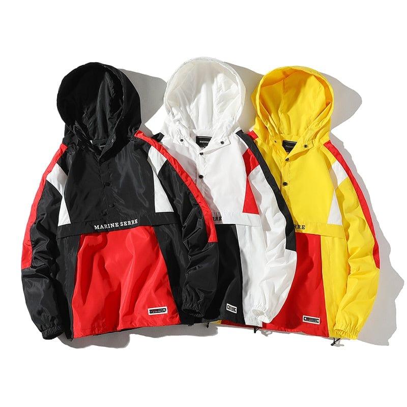 Veste sweat coupe vent originale - Adenbora