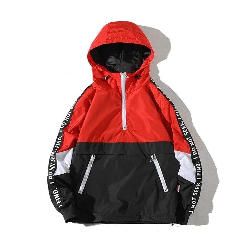 Veste sweat coupe vent originale - Adenbora