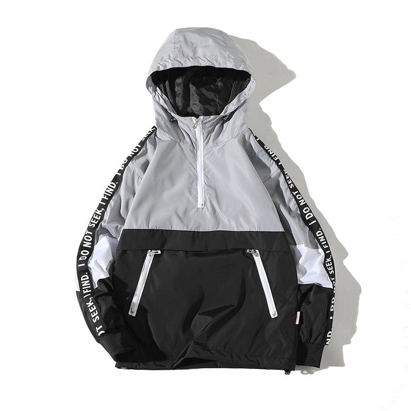 Veste sweat coupe vent originale - Adenbora